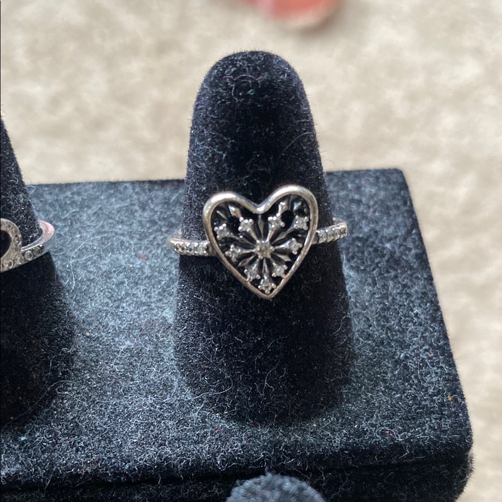 Pandora Sterling Silver Heart Ring